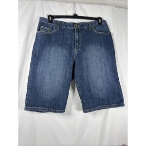 Zena Capri‎ Jeans Women's Size 14 Denim Stretch Blue